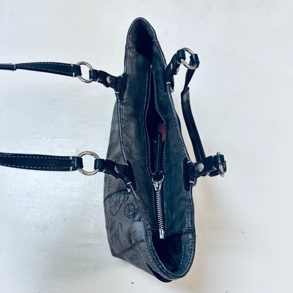 Coach Gallery Horse & Carriage East-West Tote/Purse Gray - Picture 4 of 12